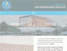 Tablet Screenshot of cosylva.fr